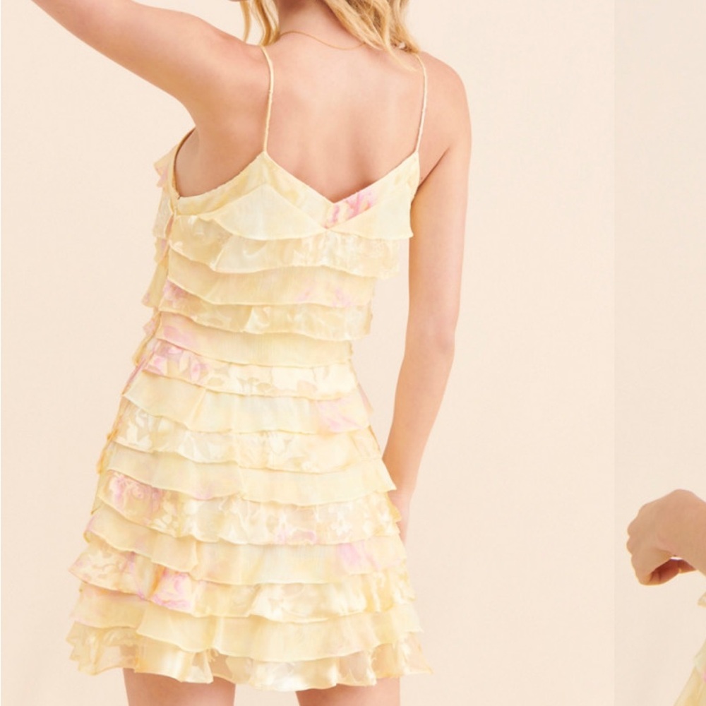 Loveshackfancy agrace yellow mini dress - Picture 4 of 6